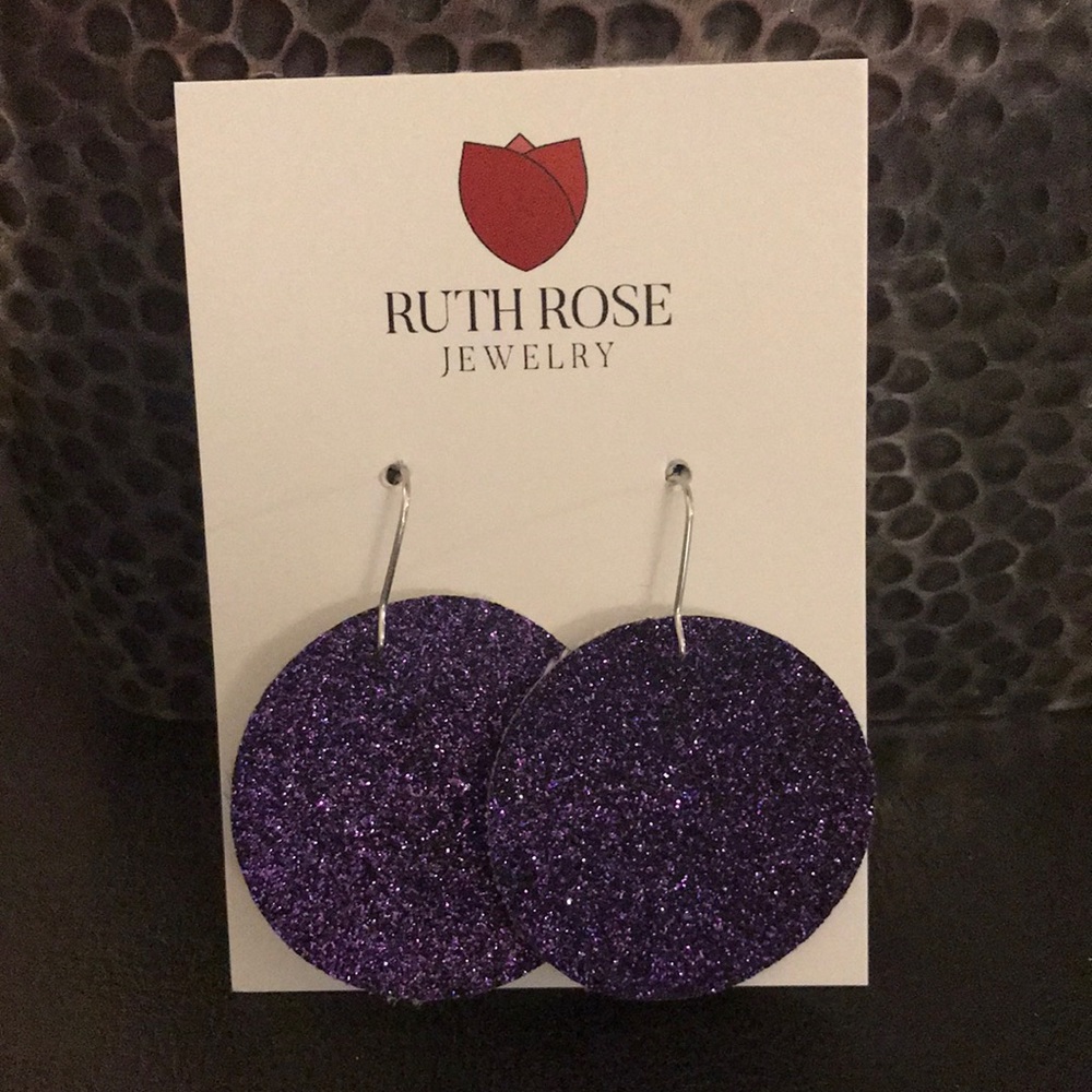 Glitter earrings